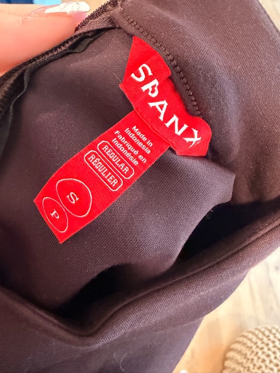 SPANX Dark Brown Sleeveless Wide-Leg Jumpsuit - Picture 2 of 3